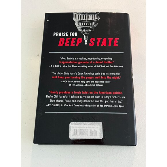Deep State Chris Hauty Book 1 Fiction Mystery Political Thrillers Hayley Chill - Picture 6 of 6